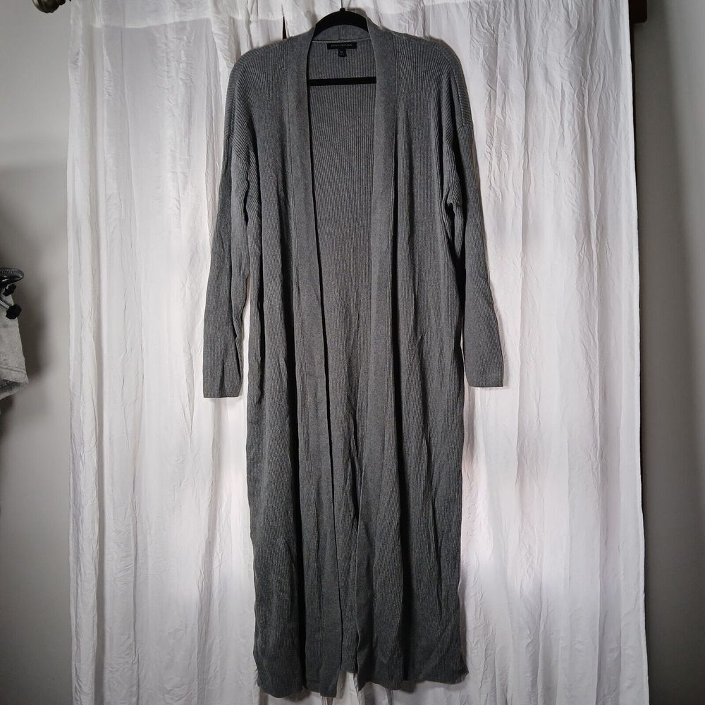 Banana Republic Gray Long Cardigan